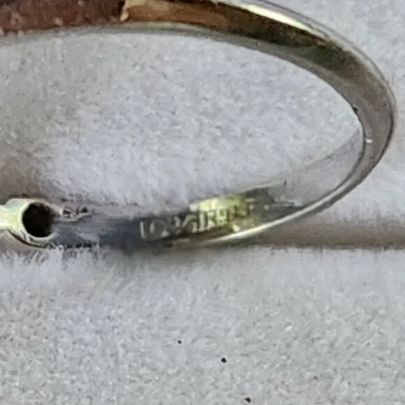 Vintage PLATINUM solitaire ENGAGMENT RING 2 CT Charles Colvard Moissanite. Sz 6 - Picture 16 of 16